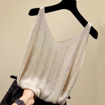 無袖吊帶背心女士夏季2025新款西裝西服爆款v領內搭打底上衣小衫