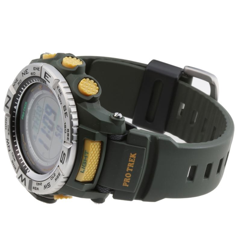 飯能本店］HUNTING WORLD x CASIO【ハンティングワールド x カシオ】プロトレック PRW-3510HW-3D 腕時計  ステンレススチール DH60488 | LINEブランドカタログ