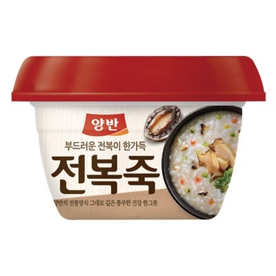 あわびお粥スプーン付(287.5g) おかゆ レトルトお粥 1食おきかえ 韓国レトルト　韓国食品