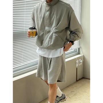 特惠夏季新款男士防曬上衣韓版寬松高級感透氣防曬服薄款立領長袖