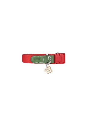 GOPE Christmas O-Buckle Dog Collar [GRRE]