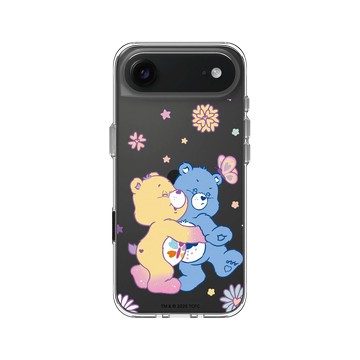 iPhone Air Clear Case（相機按鈕） 透明 - Care Bears - 抱一個