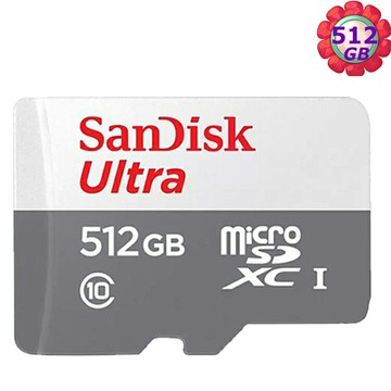 SanDisk 512GB 512G microSDXC【100MB/s】Ultra microSD micro SD SDXC UHS UHS-I Class 10 C10  手機記憶卡