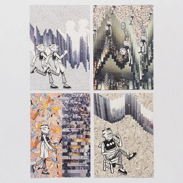 【老夫子 HK】明信片 - 就係香港 X 王澤 (A)