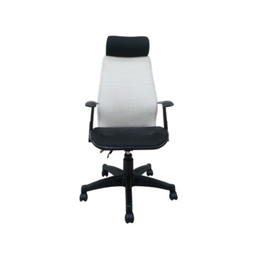 台灣製造 SGS認證 EL-03 透氣辦公椅-白（55*50*115cm）_廠商直送