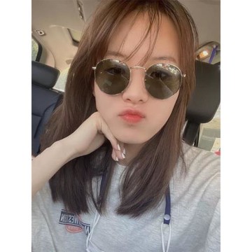 雷朋司機眼鏡3447M太陽鏡男女玻璃偏光圓形框復古潮街拍墨鏡近視