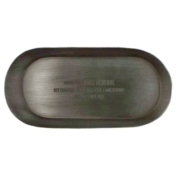 POST GENERAL 不鏽鋼圓角托盤  19 x 9.3 x 1cm  黑色