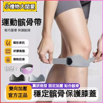 【⚡隔日達】專業級髕骨護膝帶｜雙重加壓矽膠減震膝力帶｜半月板運動護具｜打籃球跑步登山騎行專用
