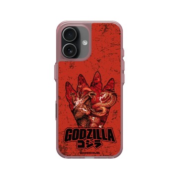 iPhone 17 Clear (相機按鈕) 晶醺玫 - 哥吉拉 Godzilla - 怪獸對決