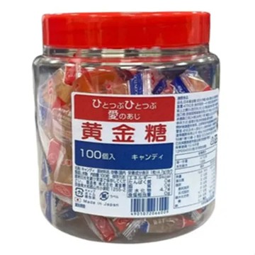 日本 Ogontoh 黃金糖 日本黃金糖 470g (約100入/桶) 黃金糖 黃金飴