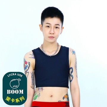 【BOOM】萊卡黏式半身束胸內衣