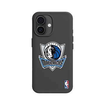 iPhone 16 SolidX 黑 - NBA - Logo-達拉斯獨行俠 Dallas Mavericks
