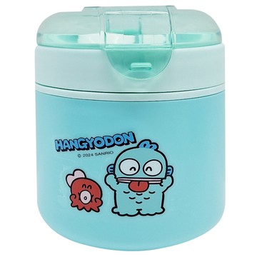 HANGYODON 530ml 磨砂早餐杯 內/304不鏽鋼  人魚漢頓 藍綠色  1個