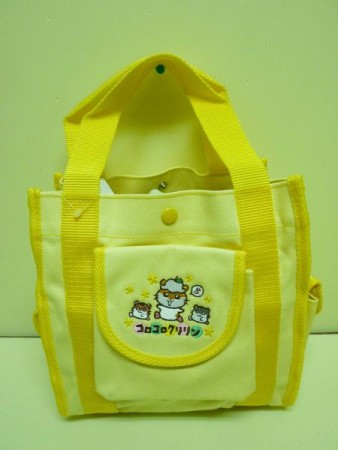 【震撼精品百貨】CorocoroKuririn 可樂鈴天竺鼠~小手提袋『小黃花』