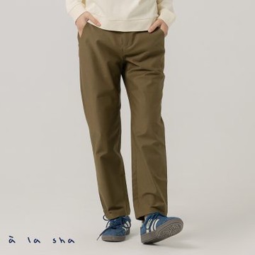 a la sha 貓咪口袋舒適合身褲