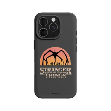 iPhone 16 Pro SolidX 黑 - Stranger Things - 奪心魔崛起