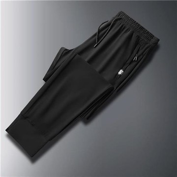 【米蘭精品】冰絲褲運動長褲-涼感舒適速乾休閒男褲子6款74fa27