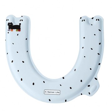 【媽媽咪呀】2入 四季款提手馬桶墊 防水防污 一擦即淨(防水馬桶座墊 保暖馬桶坐墊)米色2入