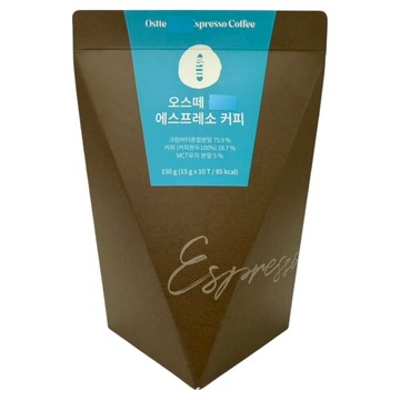 韓國Ostte 義式濃縮防彈咖啡  1個  15g  10個裝