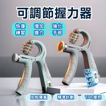 【握力訓練】可調式握力器 握力器 握力訓練器 計數握力器 手腕訓練器