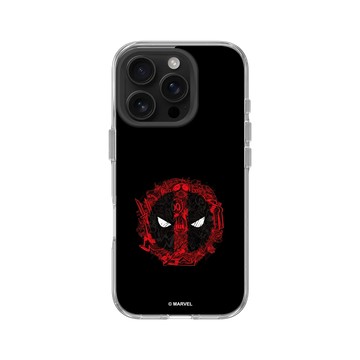 iPhone 16 Pro Clear 透明 - 迪士尼-漫威 Marvel - 死侍-漫畫標誌