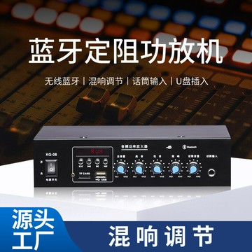 功放 擴大機 家庭劇院 卡拉OK K歌專用 廠家批發K歌定阻5寸6寸功放機 批發專業大功率低音功放器