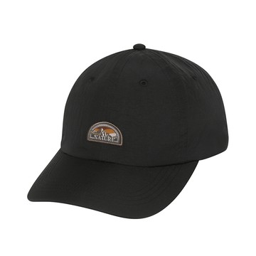 BBC EARTH 男女 Original Yarn Half-label Cap 休閒帽 BLACK BEUGQYQ03160
