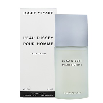 【ISSEY MIYAKE 三宅一生】一生之水男性淡香水(125ml)白盒TESTER版