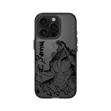 iPhone 16 Pro Clear (相機按鈕) 酷墨灰 - 哥吉拉 Godzilla - 怒吼