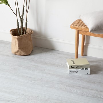 自黏塑膠地磚6x36吋 淺灰橡 0.5坪