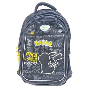 impact 怡寶 寶可夢成長型書包 皮卡丘 適合身高130cm以上  29 x 42 x 16cm  黑色