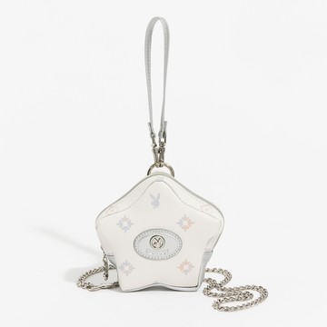 【官網獨家】PLAYBOY - 小包  Iridescent Bunny系列 - 銀色/561-2514-82-1