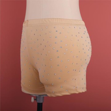 安全褲肚皮舞打底褲防走光打底 燙鉆四角短褲 舞蹈底褲內襯