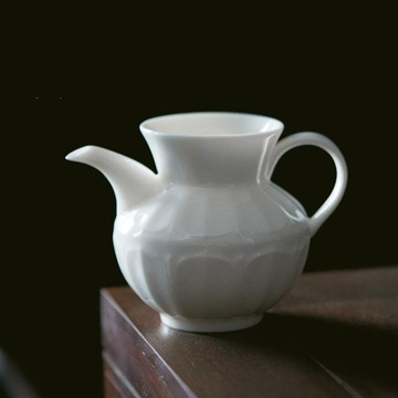 【優選百貨】景德鎮蓮花公道杯陶瓷公杯純手工茶道茶漏杯功夫茶具勻杯分茶器