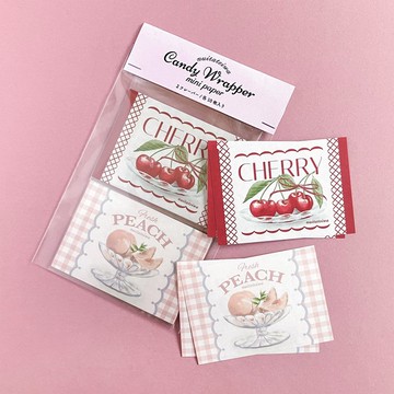 糖果包裝紙迷你紙 Pink