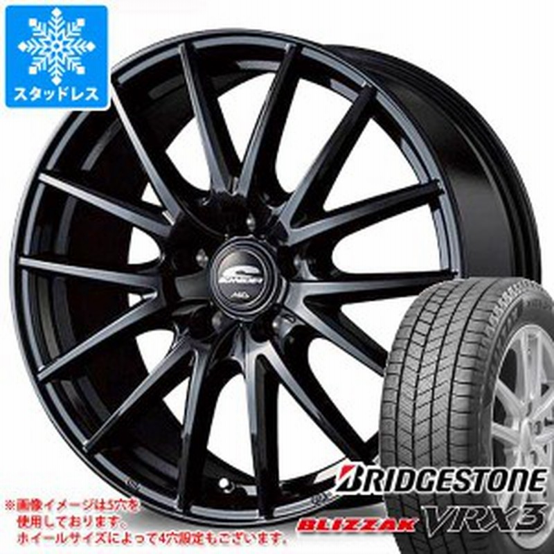 スタッドレスタイヤ ブリヂストン ブリザック VRX3 165/50R15 73Q ＆ シュナイダー SQ27 4.5-15  タイヤホイール4本セット165/50-15 BRIDG | LINEブランドカタログ