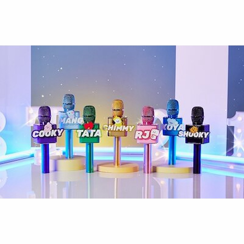 即日発送 韓国正規品 Bt21 Baby Bluetooth マイク Bts 防弾少年団 バンタン コラボ カラオケ 公式商品 Tata Cooky Rj Shooky Koya Chimmy 通販 Lineポイント最大1 0 Get Lineショッピング