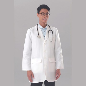 絲質手感抗皺納米抗菌醫療級制服醫生袍中醫袍白袍醫科