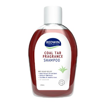 REDWIN 煤焦油洗髮精 250ml 舒緩頭皮、減少頭皮屑 澳洲原裝進口 溫和配方  1件