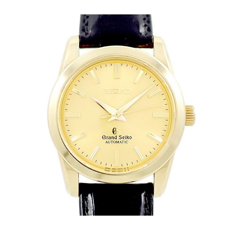 SEIKO 自動巻き時計 ゴールド 楽天市場】seiko 金無垢（文字盤カラーゴールド）（メンズ腕時計