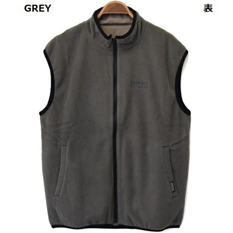 メンズ GRAMICCI グラミチ REVERSIBLE VEST フリース ナイロン