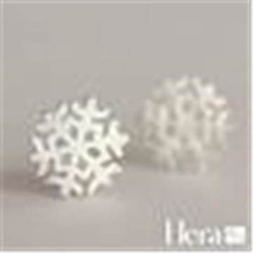 【Hera 赫拉】文青小雪花耳針 H111051701
