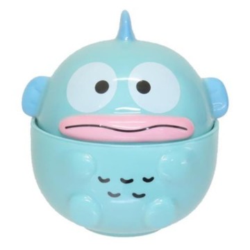 小禮堂 Sanrio 三麗鷗 人魚漢頓 陶瓷造型碗附蓋 420ml (大臉款)