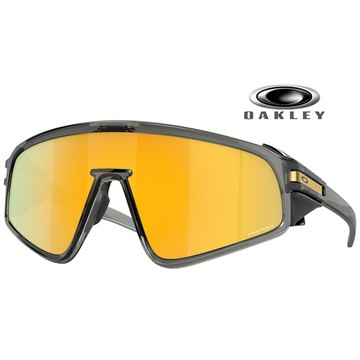 OAKLEY Latch panel 時尚輕包覆太陽眼鏡 OO9404 05 Prizm 24K黃水銀鍍膜 公司貨