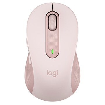 Logitech 羅技 多工靜音無線滑鼠  M650  粉色