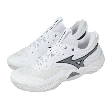 [ACS] Mizuno 美津濃 排球鞋 Wave Momentum Elite 男鞋 女鞋 白 緩震 運動鞋 V1GA2512-83