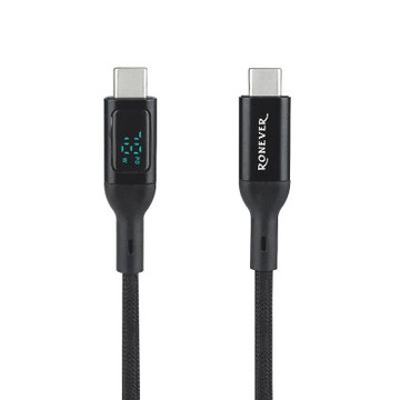 RONEVER VPC190 磁吸收納數位顯屏充電線