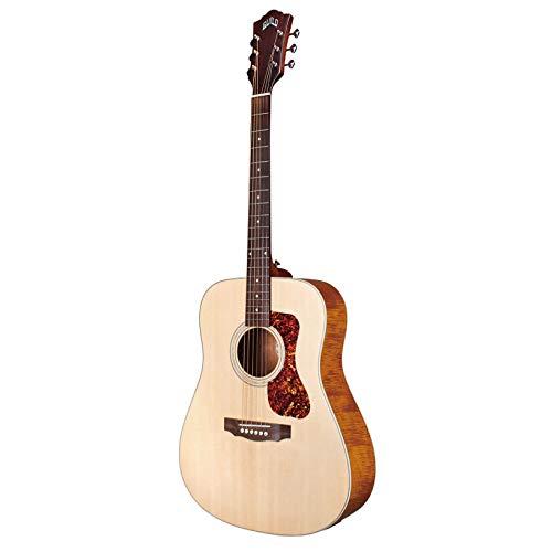 GUILD (ギルドギター) エレアコギター アーチバック ドレッドタイプ ピックアップ付 D-240E FLAMED MAHOGANY NAT【国内