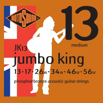英國ROTOSOUND JK13 (13-56) 磷青銅 木吉他弦 旋弦公司貨【小叮噹的店】