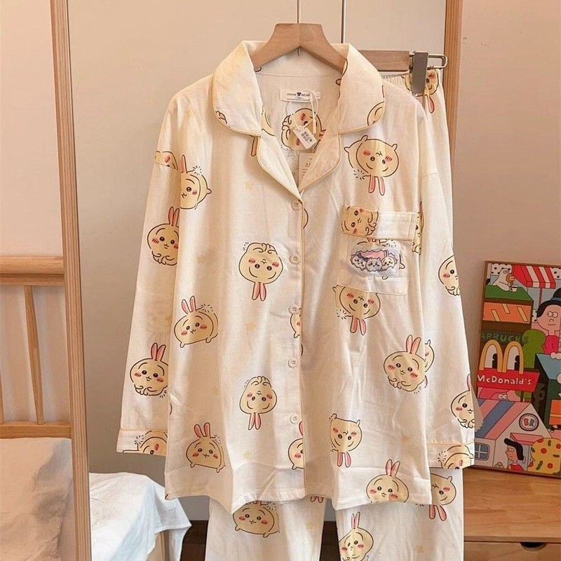 ちいかわ しまむら パジャマ レディースウェア 上下セット Lサイズ